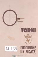Morando VK17 Verticale Tornio Parts Manual Year-(1957)